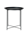 Bastia Beistelltisch Stahl, schwarz Beistelltisch Living Nordic
