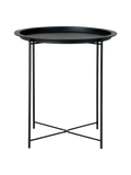 Bastia Beistelltisch Stahl, schwarz Beistelltisch Living Nordic
