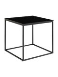 Vita Couchtisch Beistelltisch Living Nordic 45x45x45 cm schwarz
