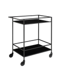 Vita Servierwagen schwarz Servierwagen Living Nordic