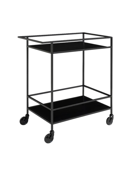 Vita Servierwagen schwarz Servierwagen Living Nordic