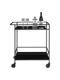 Vita Servierwagen schwarz Servierwagen Living Nordic