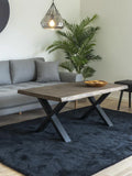 Toulon Couchtisch Eiche mit Baumkante Couchtisch Living Nordic