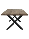 Toulon Couchtisch Eiche mit Baumkante Couchtisch Living Nordic
