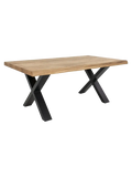 Toulon Couchtisch Eiche mit Baumkante Couchtisch Living Nordic natur
