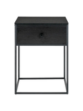 Vita Couchtisch Beistelltisch Living Nordic 40x40x55 cm schwarz