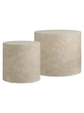 Prague Couchtisch-Set Marmor-Optik Couchtisch Living Nordic