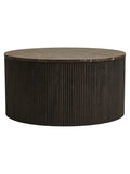 Rota Beistelltisch Marmor-Optik, dunkelbraun Beistelltisch Living Nordic