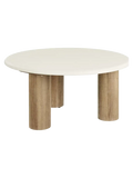 Fondi Couchtisch Zement-Optik, sand/braun Couchtisch Living Nordic