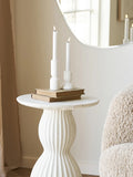 Newtown Beistelltisch Fiberclay, weiß Beistelltisch Living Nordic