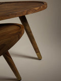 Sham Couchtisch Braun, 2er-Set, Detail