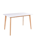 Vojens Esstisch, weiß/natur Esstisch Living Nordic 70x120x75 cm