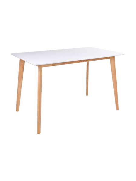 Vojens Esstisch, weiß/natur Esstisch Living Nordic 70x120x75 cm
