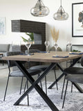 Toulon Esstisch Eiche mit Baumkante Esstisch Living Nordic
