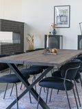 Toulon Esstisch Eiche mit Baumkante Esstisch Living Nordic