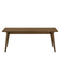Darwin Esstisch Esstisch Living Nordic 100x240-290-340x75 cm Eichenfurnier, dunkelbraun, inkl. zwei Ansteckplatten, dark brown