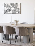 Solva Esstisch Eschenfurnier, natur/sand Esstisch Living Nordic