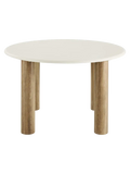 Fondi Esstisch Zement-Optik, sand/braun Esstisch Living Nordic Ø120x76 cm