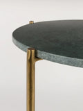 Timpa Beistelltisch Marmor in Grüner Marmor, Detail