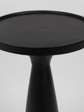 Floss Beistelltisch in Schwarz, Detail