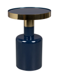 Glam Beistelltisch in Blau/Gold, Ansicht 1