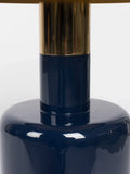 Glam Beistelltisch in Blau/Gold, Detail