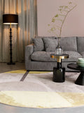 Glam Beistelltisch in Schwarz/Gold im Raum