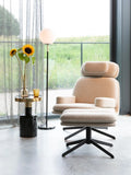 Glam Beistelltisch in Schwarz/Gold im Raum
