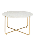 Timpa Couchtisch Marmor in Weißer Marmor, Ansicht 1