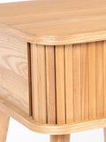 Barbier Beistelltisch in Natur, Detail