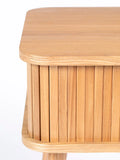 Barbier Beistelltisch in Natur, Detail