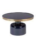 Glam Couchtisch in Blau/Gold, Ansicht 1