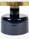 Glam Couchtisch in Blau/Gold, Detail