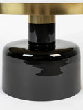 Glam Couchtisch in Schwarz/Gold, Detail