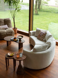 Tilon Couchtisch Walnuss im Raum