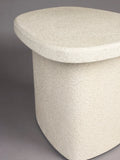 Veda Beistelltisch Marmor Beige, Detail