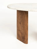 Tanda Beistelltisch Marmor Beige, Detail