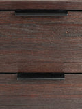 Webster Nachttisch Dunkelbraun, Detail