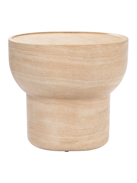Noble Beistelltisch oval Beige, Ansicht 1