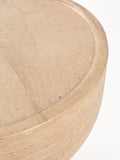 Noble Beistelltisch oval Beige, Detail