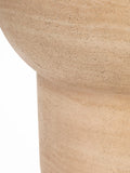Noble Beistelltisch oval Beige, Detail
