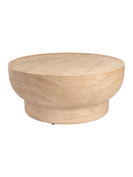 Noble Couchtisch rund Beige, Ansicht 1