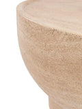 Noble Couchtisch rund Beige, Detail