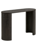 Bibione Konsolentisch Dekorpapier Konsolentisch Living Nordic dunkelbraun