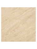 Delphi Konsolentisch Tischplatte aus Keramik, Travertin/dunkelbraun Konsolentisch Living Nordic