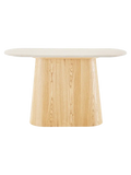 Larvik Konsolentisch Granit/Eschenfurnier, natur/off-weiß Konsolentisch Living Nordic