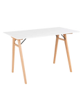 Vojens Schreibtisch Schreibtisch Living Nordic weiß/natur