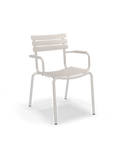 Gartenstuhl | Alua Dining Stuhl mit Armlehnen - Muted White von Houe online kaufen bei LIVINGforme.