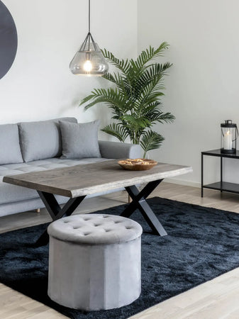 Vita TV-Bank schwarz – 100x36x45 cm Living Nordic