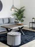 Vita TV-Bank schwarz – 100x36x45 cm Living Nordic